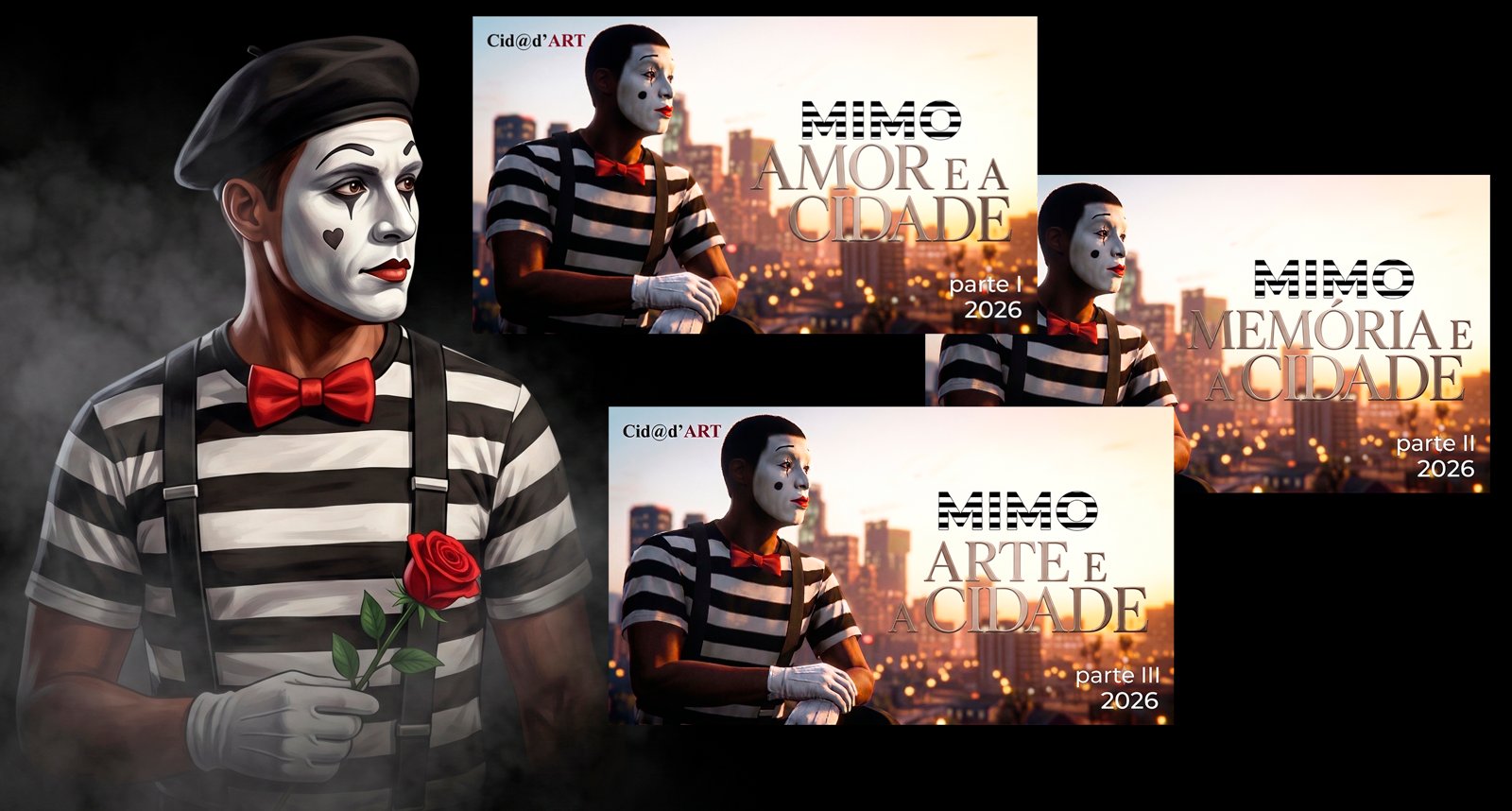 Mimo — trilogia machinima: Amor e a Cidade, Memória e Cidade, Arte e Cidade
